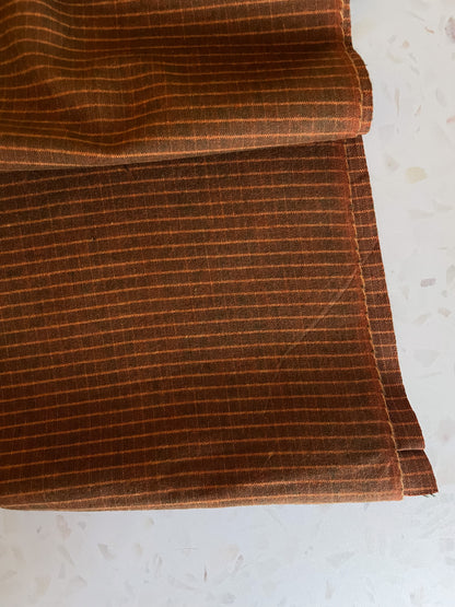 Brushed Cotton – Maple Syrup Grid