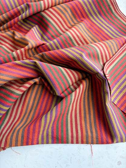 Cabana Stripes Cotton Woven in Antipasto