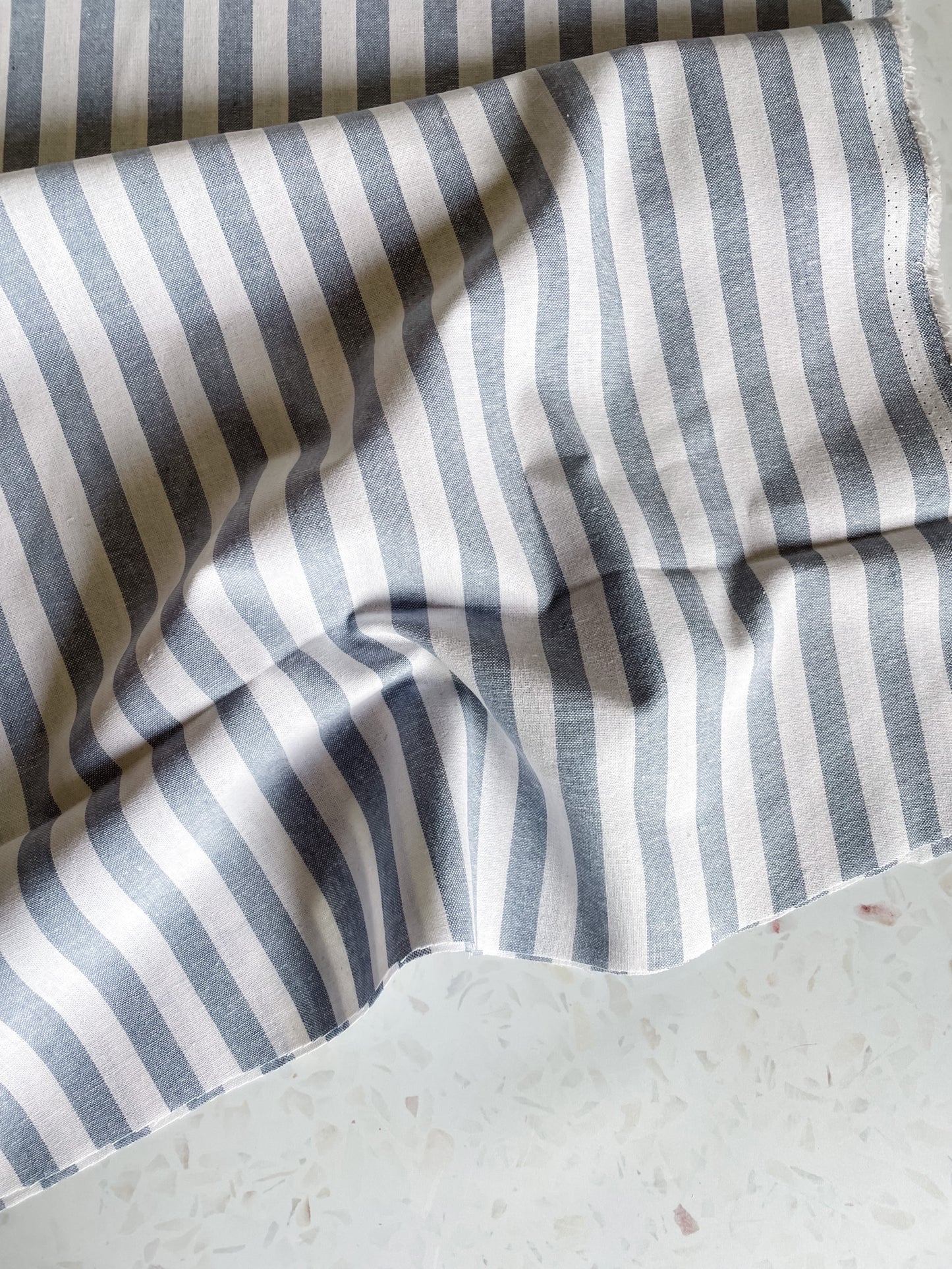 Yarn Dyed Classic Wovens – Chambray Stripe (Wide)