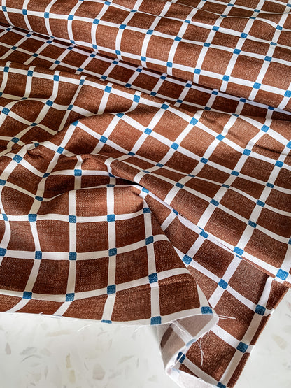 For My Boys Quilting Cotton – Henry in Coco