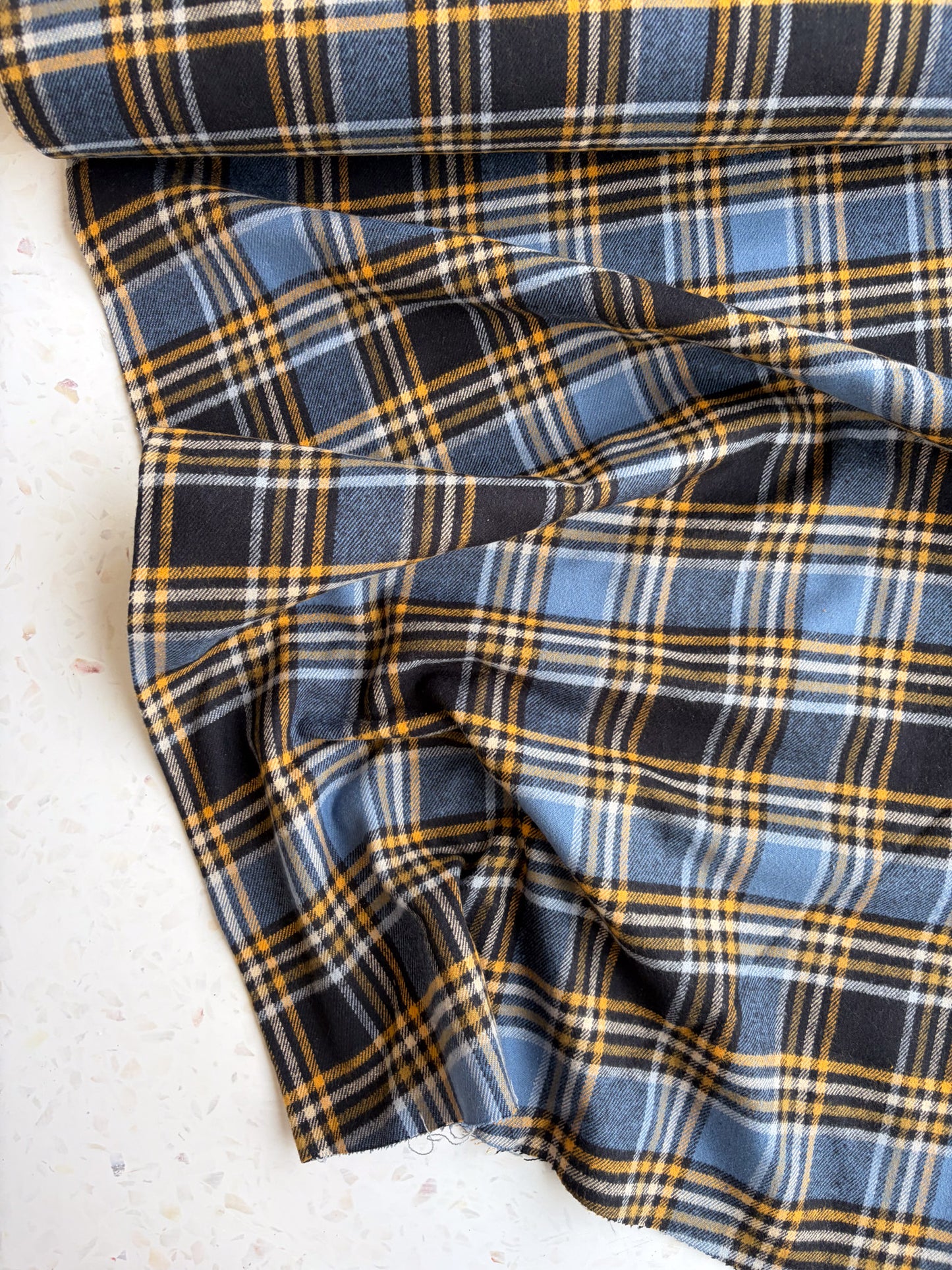 Mammoth Flannel in Bluejay