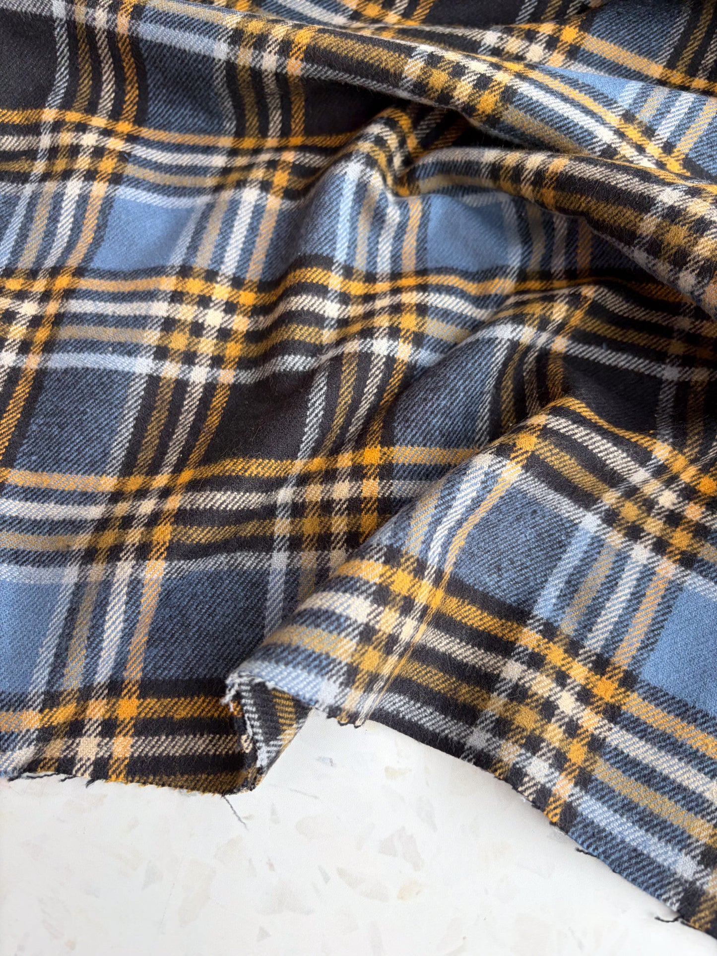 Mammoth Flannel in Bluejay