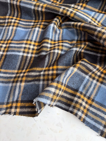 Mammoth Flannel in Bluejay