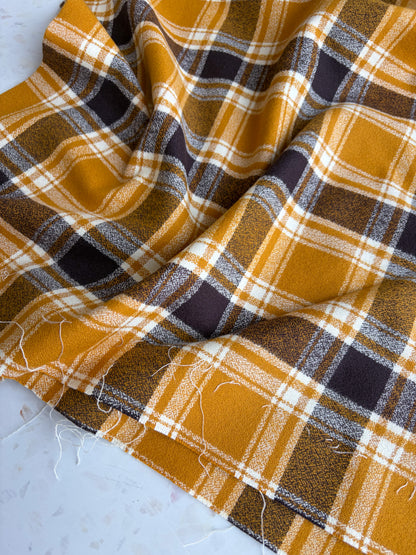 Mammoth Flannel in Saffron