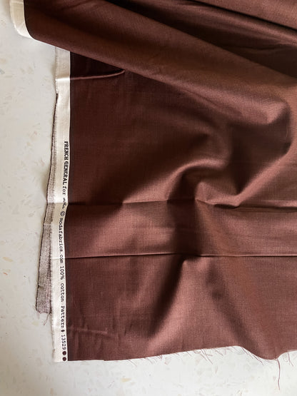 French General Quilting Cotton Solids – Brown