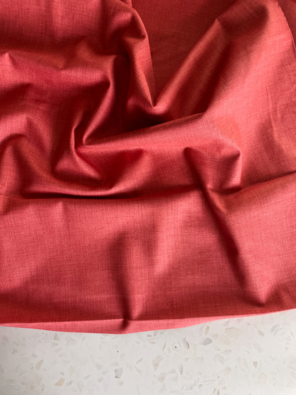 French General Quilting Cotton Solids – Faded Red