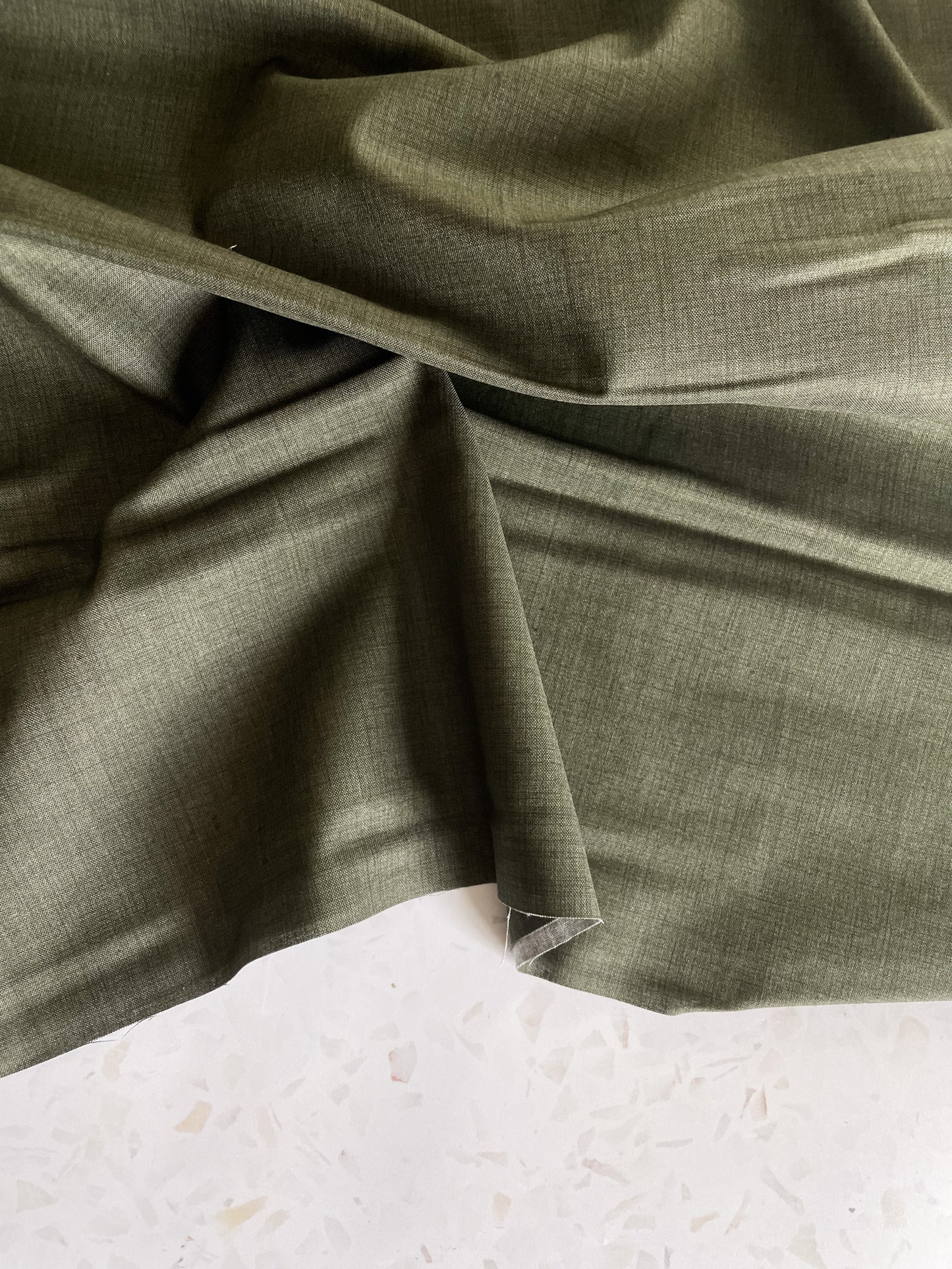 French General Quilting Cotton Solids – Fern