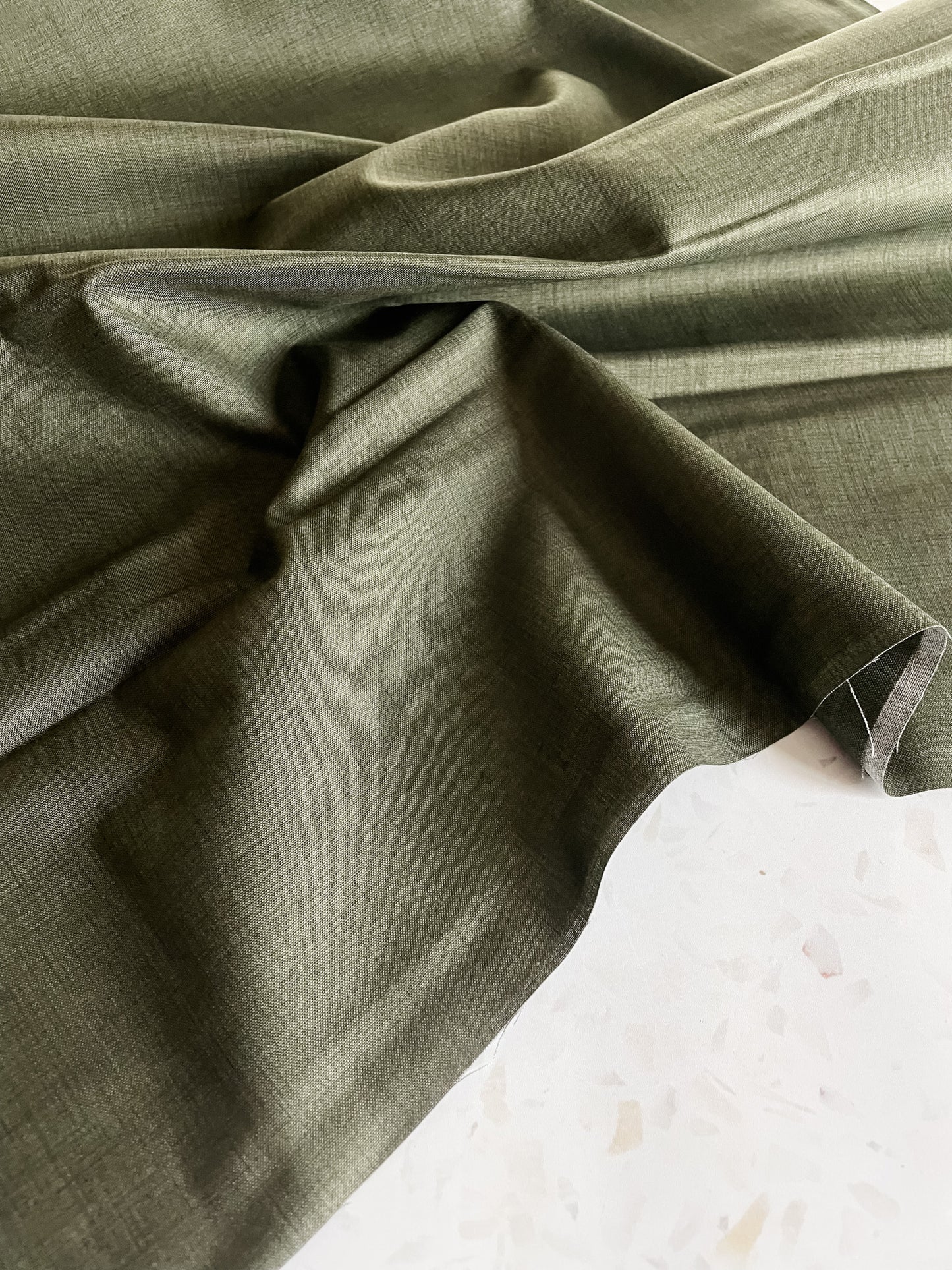 French General Quilting Cotton Solids – Fern