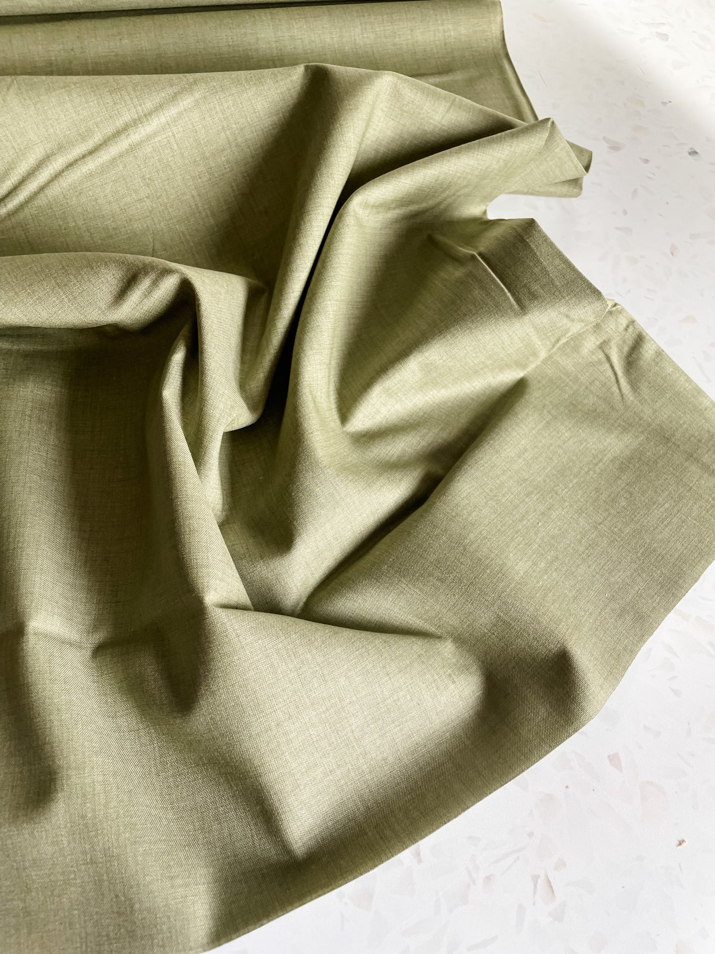 French General Quilting Cotton Solids – Verte