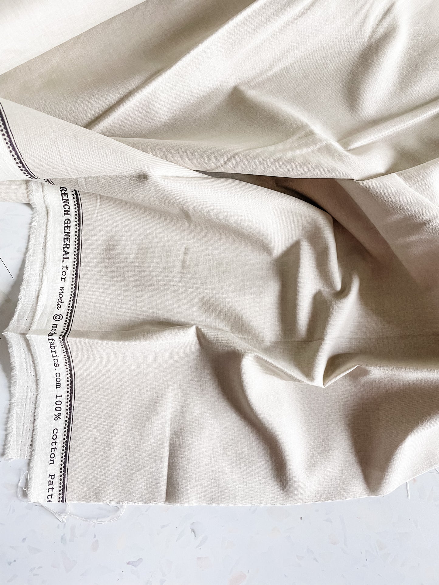 French General Quilting Cotton Solids – Smoke