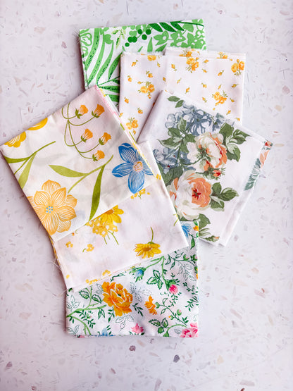 Vintage Fat Quarter Bundle (6) by Quilts on the Side