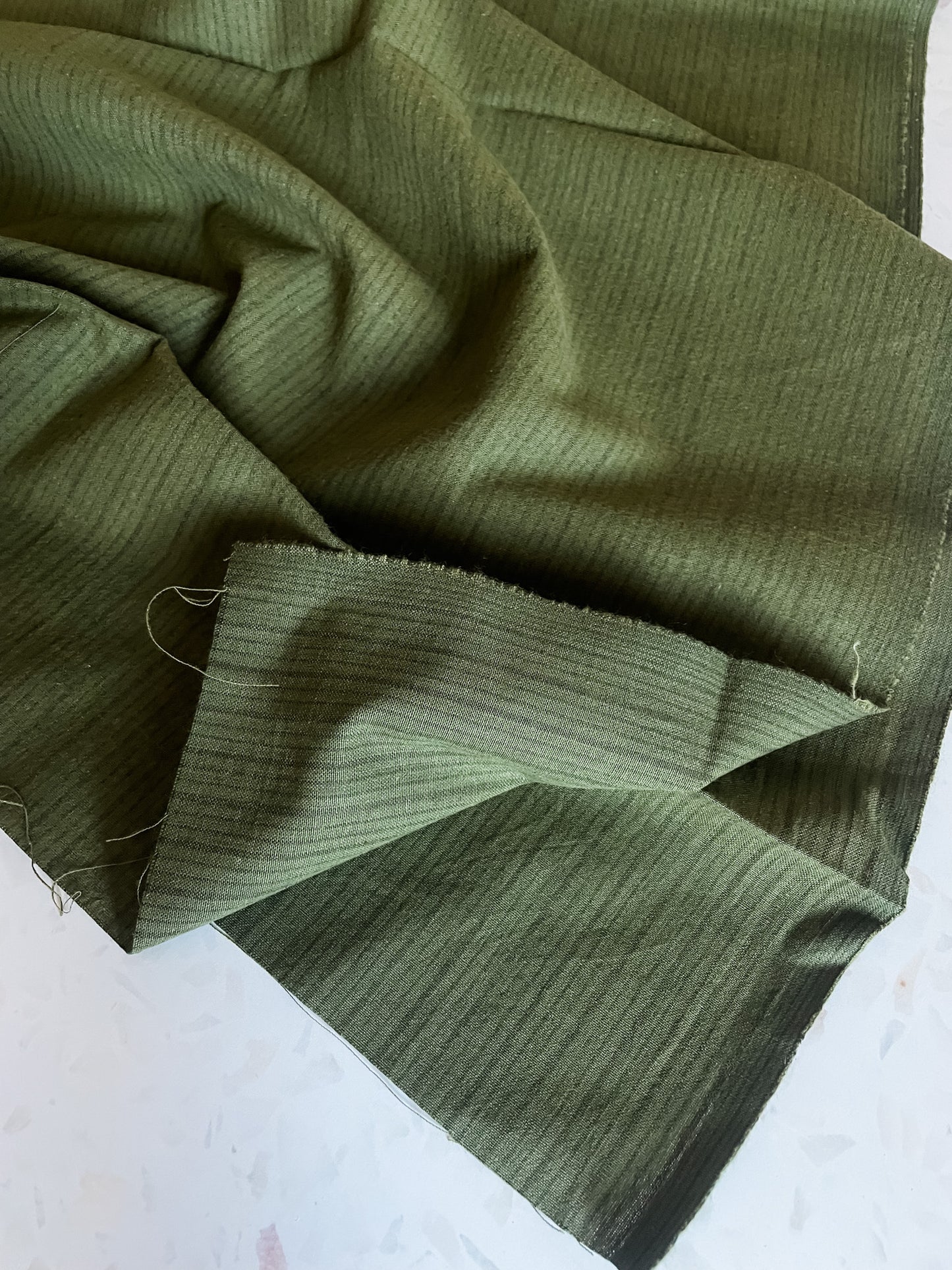 Brushed Cotton – Everglade Stripe