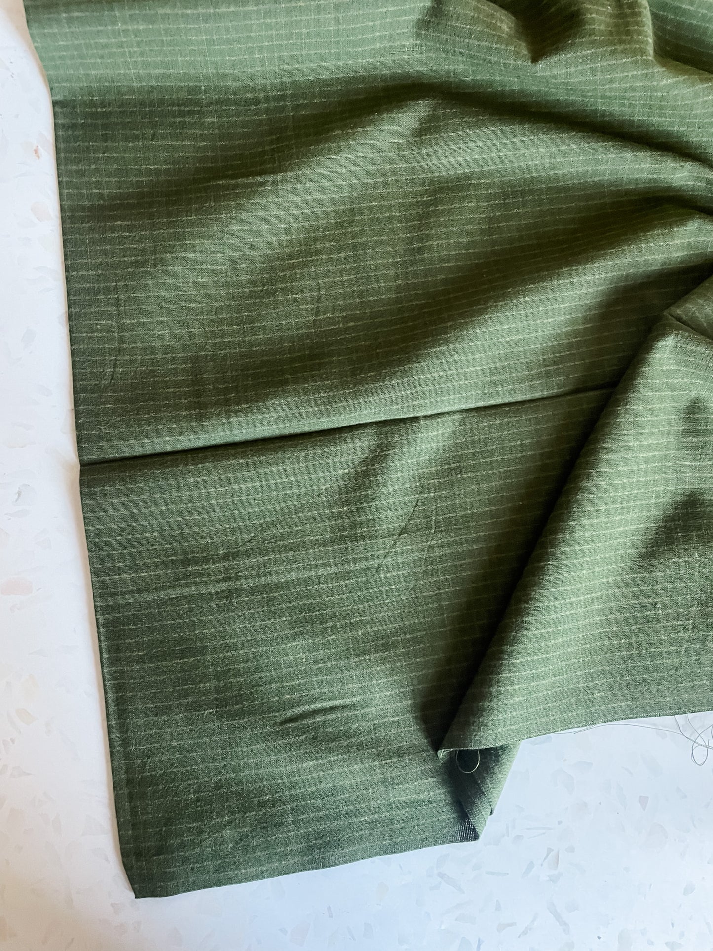 Brushed Cotton – Evergreen Grid
