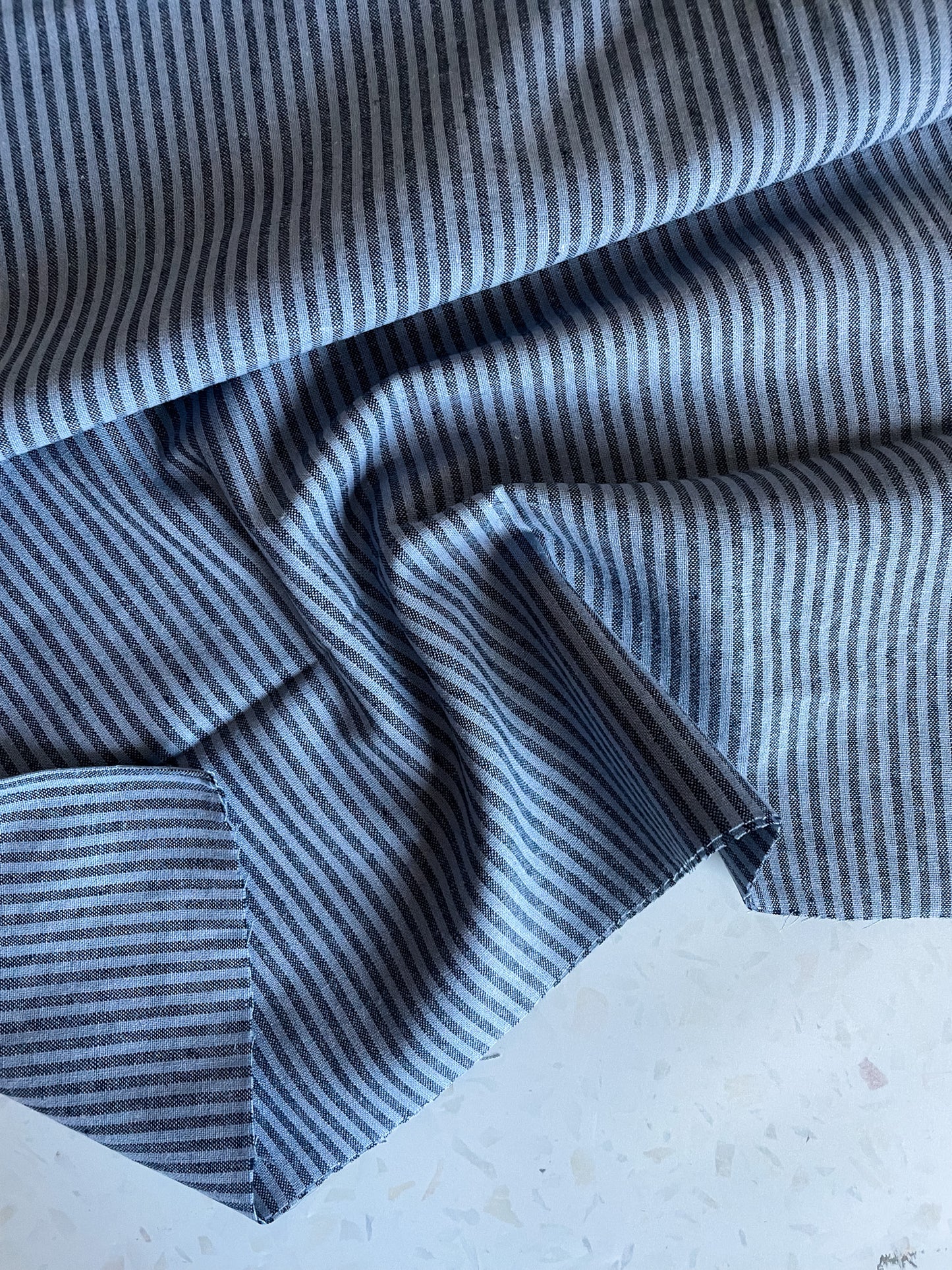 Yarn Dyed Classic Wovens – Denim Stripe