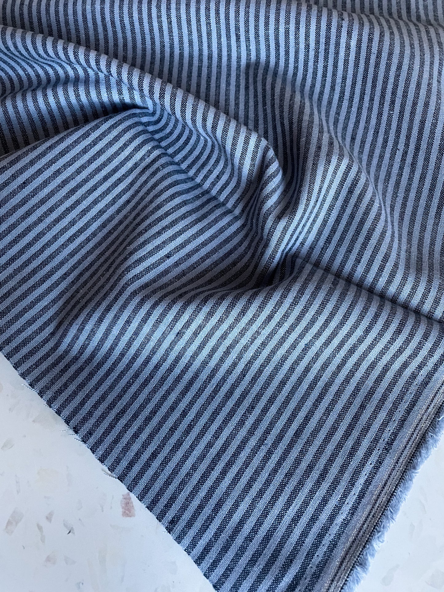 Yarn Dyed Classic Wovens – Denim Stripe