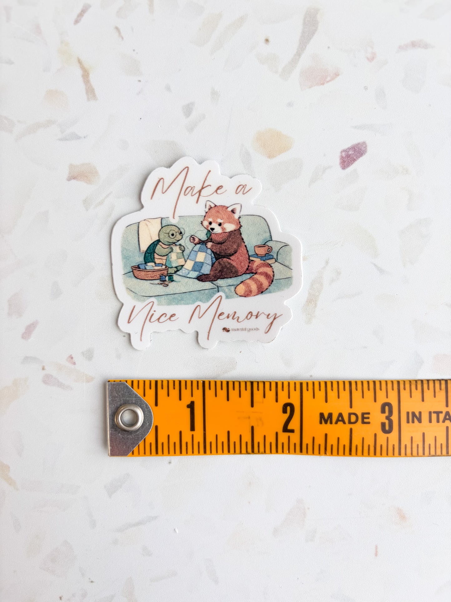 Material Goods Animal Stickers