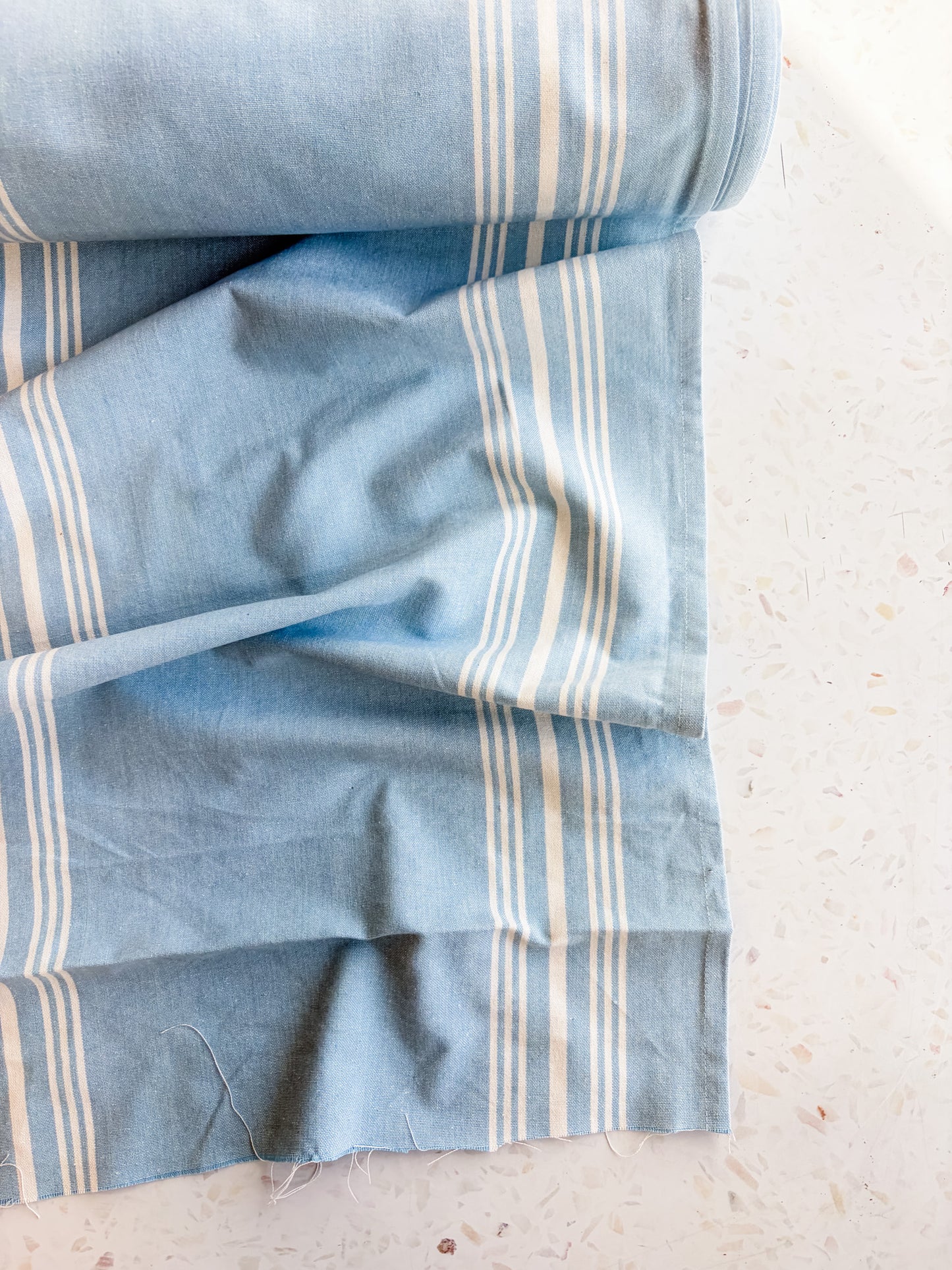 Toweling in Waterfall Blue