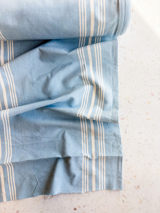 Toweling in Waterfall Blue