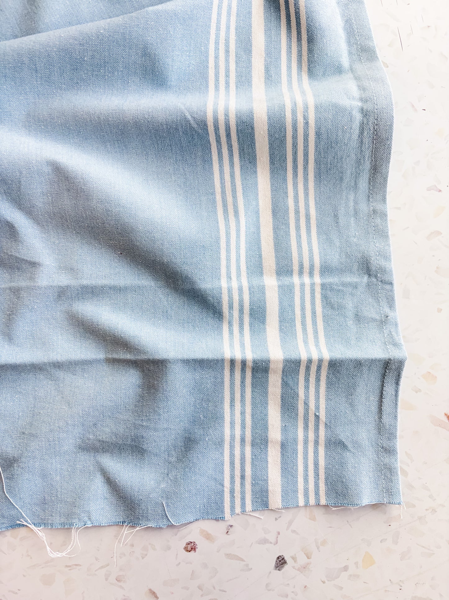 Toweling in Waterfall Blue