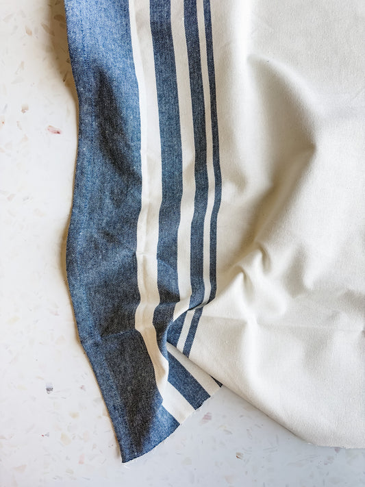 Toweling in Nautical Blue