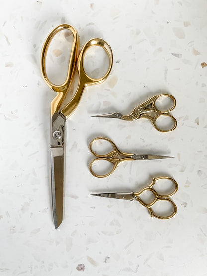 Golden Scissor Set