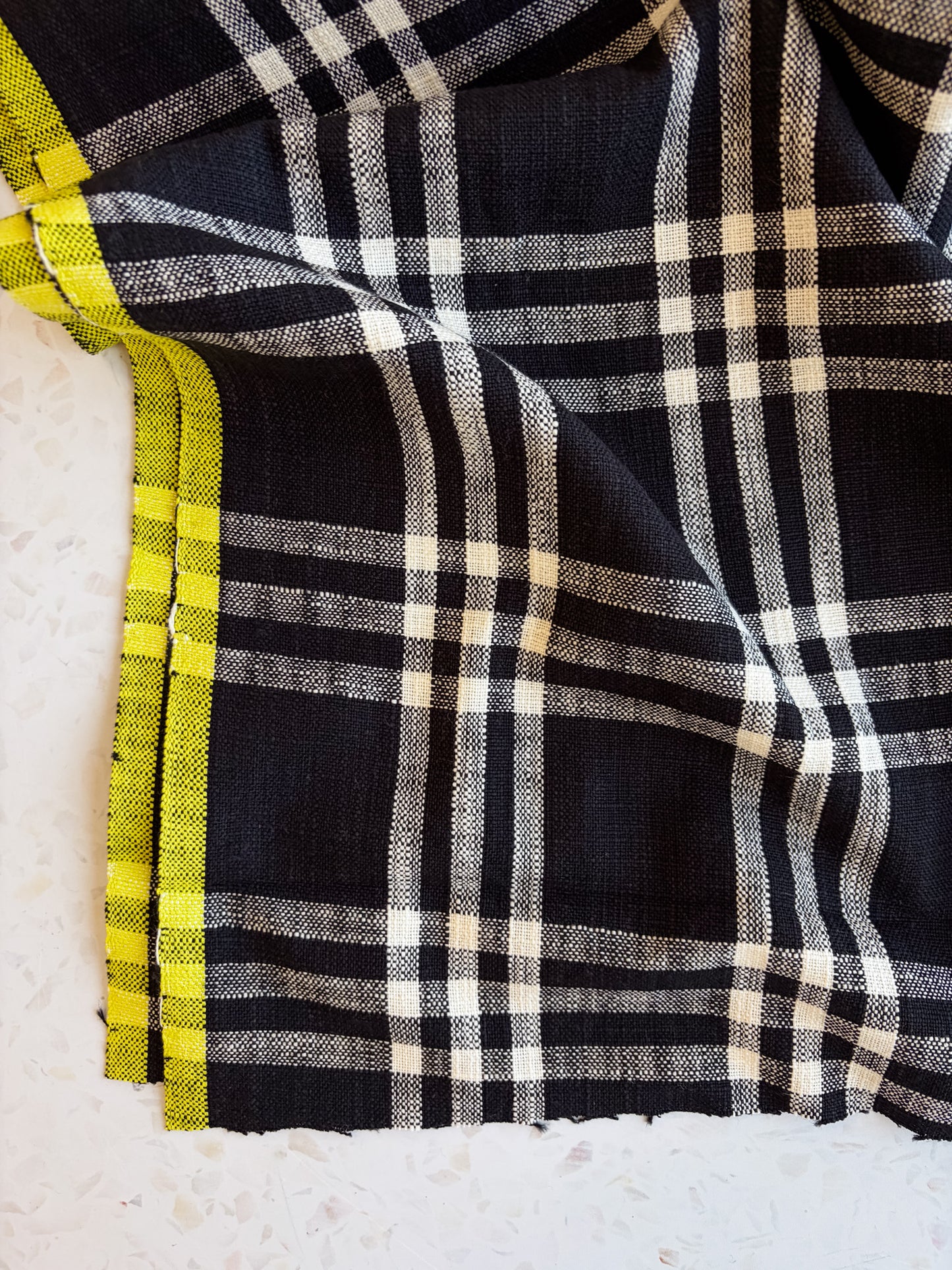 Ruby Star Society Warp & Weft Mystic Fable - Juliet Plaid in Black
