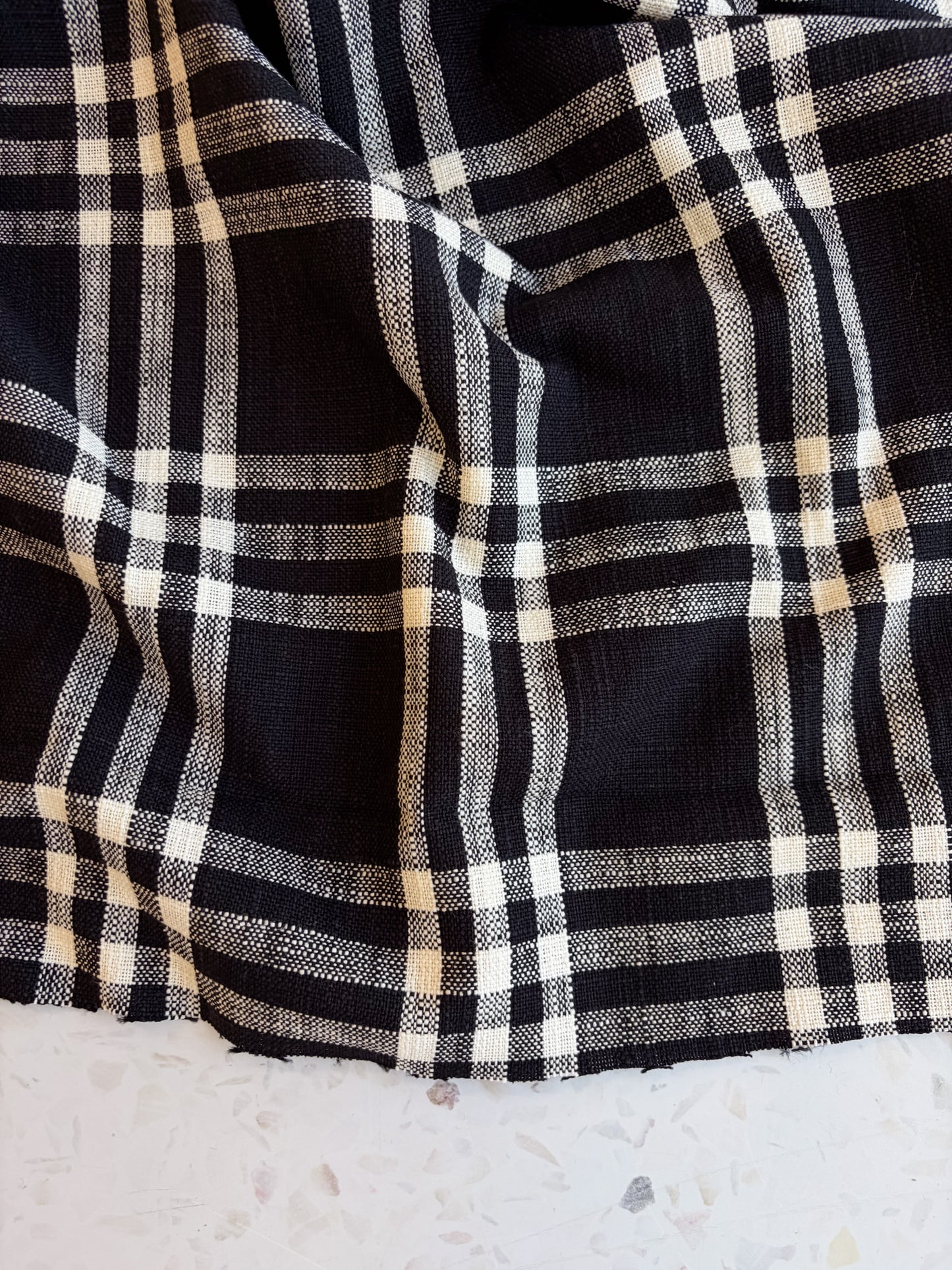 Ruby Star Society Warp & Weft Mystic Fable - Juliet Plaid in Black