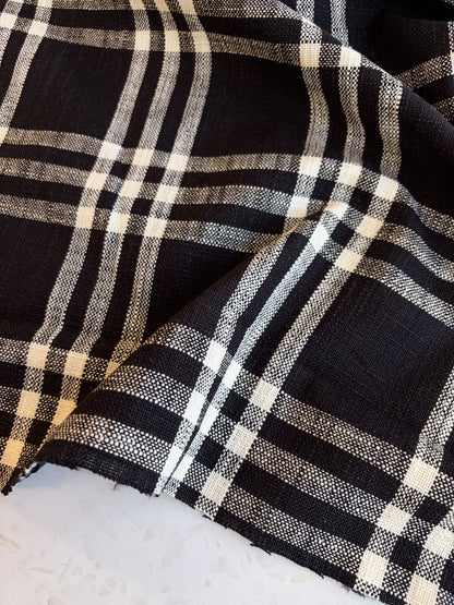Ruby Star Society Warp & Weft Mystic Fable - Juliet Plaid in Black