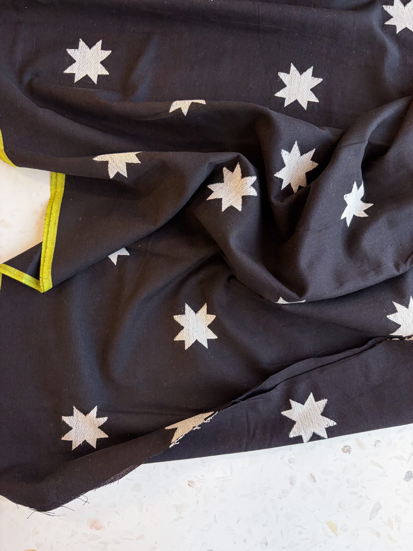 Ruby Star Society Mystic Fable Warp Weft - Quilt Star in Black