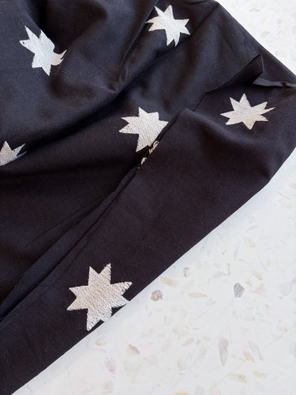 Ruby Star Society Mystic Fable Warp Weft - Quilt Star in Black