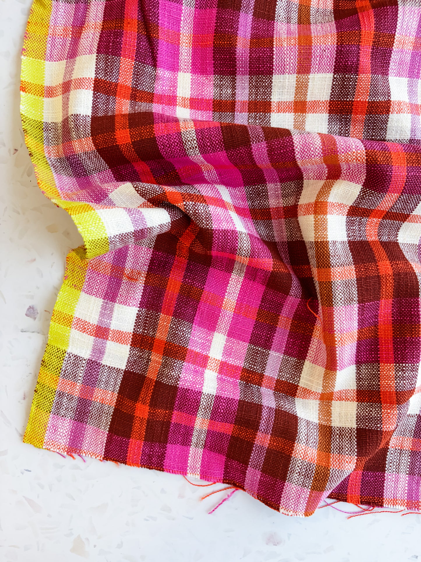 Ruby Star Society Warp & Weft Mystic Fable - Juliet Plaid in Pink