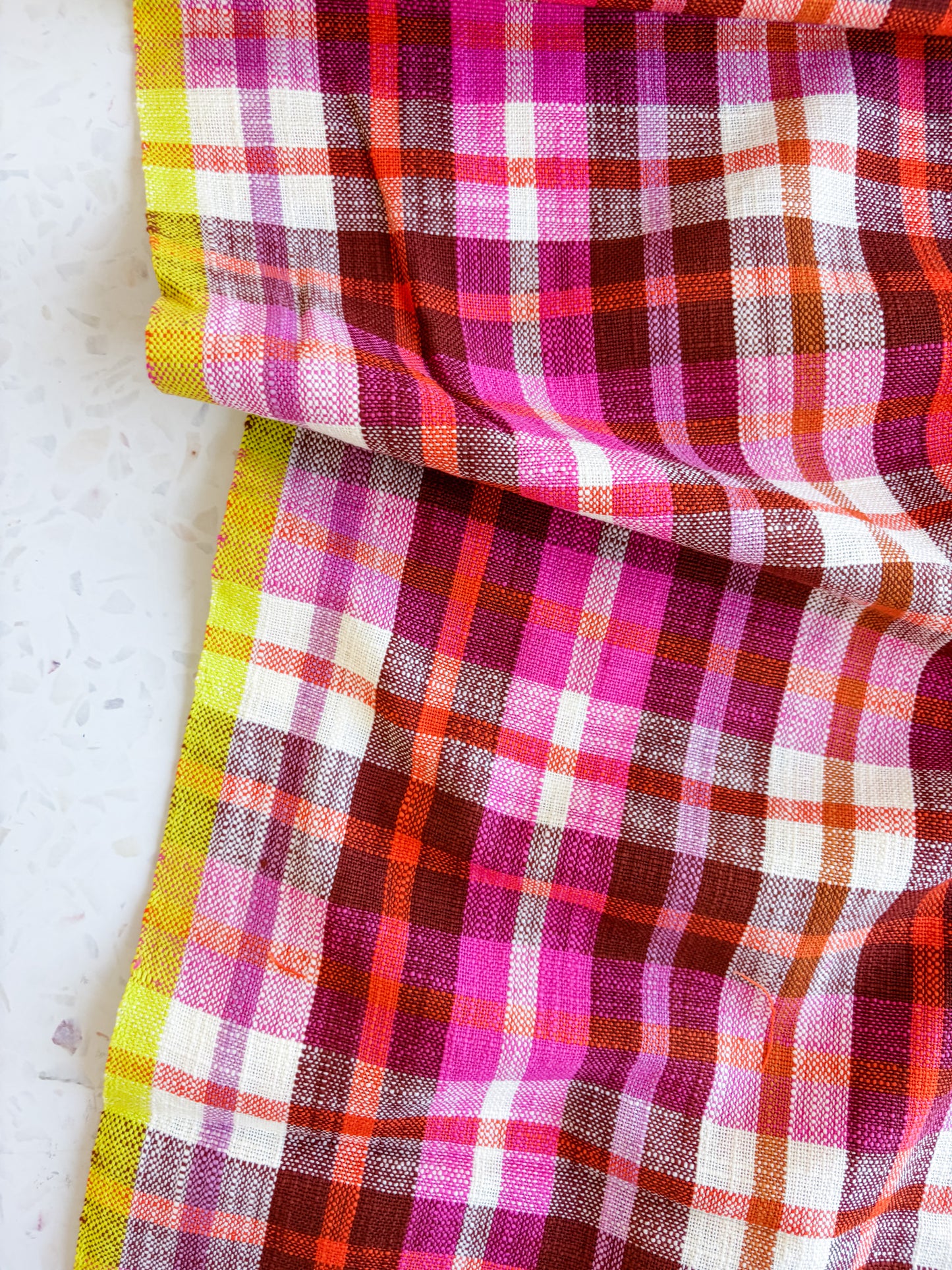 Ruby Star Society Warp & Weft Mystic Fable - Juliet Plaid in Pink