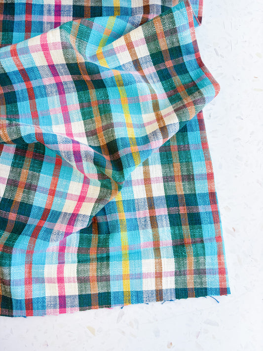Ruby Star Society Warp & Weft Mystic Fable - Juliet Plaid in Jade