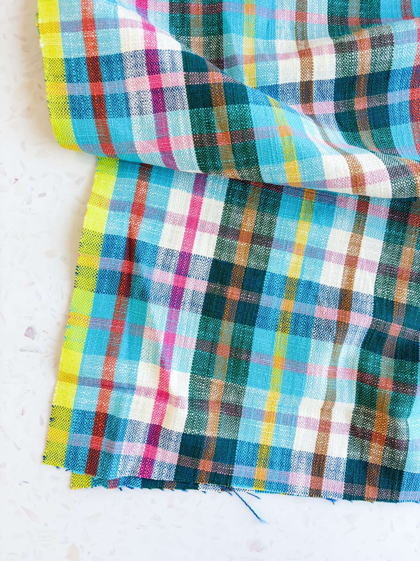 Ruby Star Society Warp & Weft Mystic Fable - Juliet Plaid in Jade