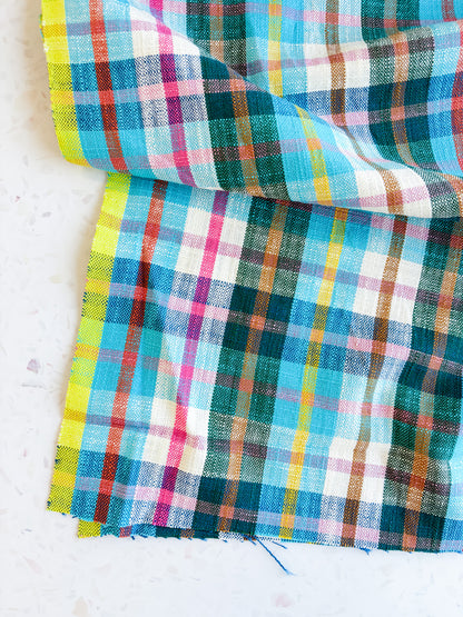 Ruby Star Society Warp & Weft Mystic Fable - Juliet Plaid in Jade
