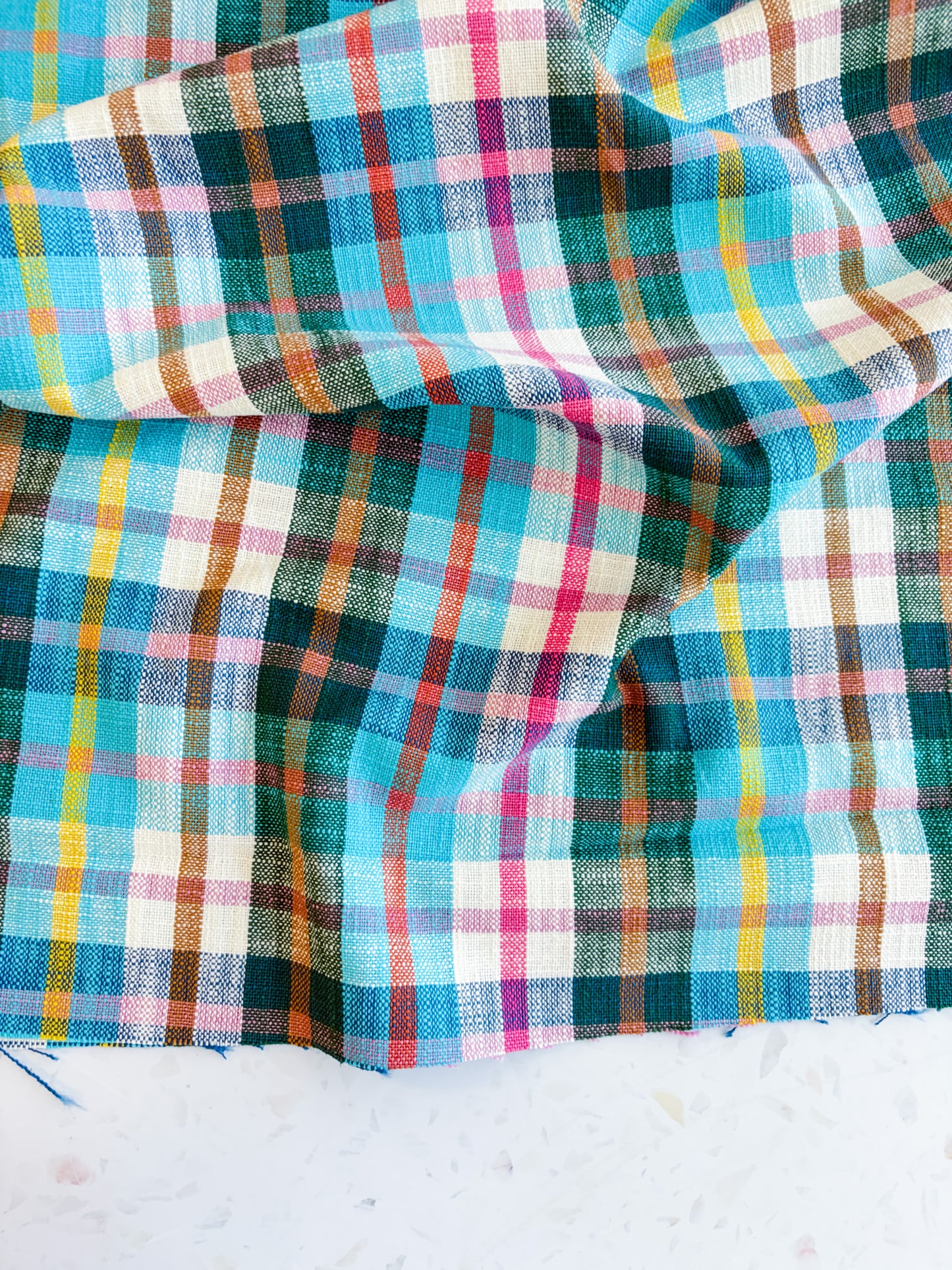 Ruby Star Society Warp & Weft Mystic Fable - Juliet Plaid in Jade