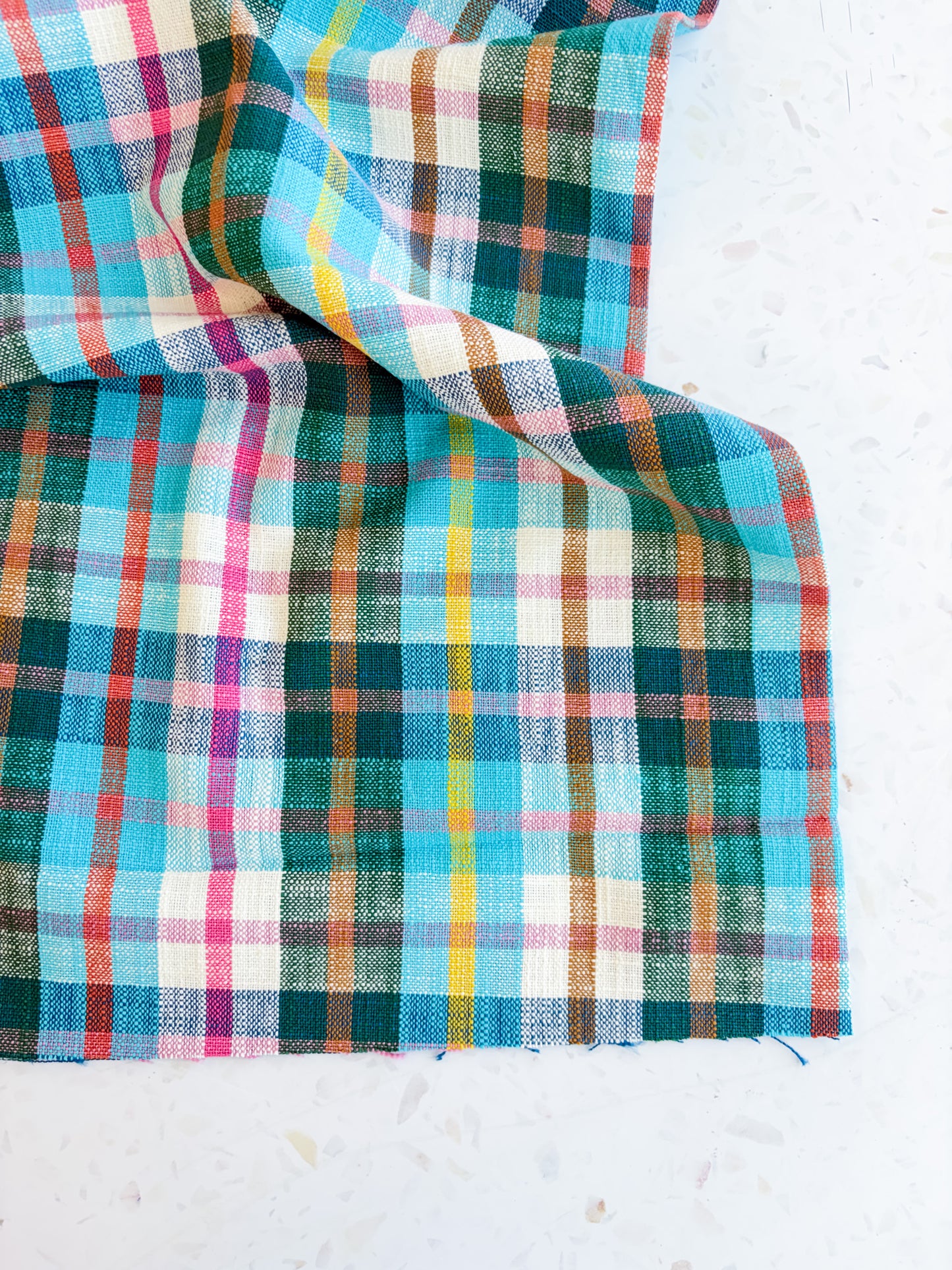 Ruby Star Society Warp & Weft Mystic Fable - Juliet Plaid in Jade
