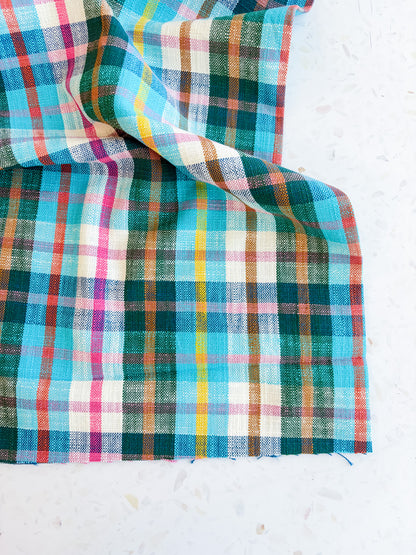 Ruby Star Society Warp & Weft Mystic Fable - Juliet Plaid in Jade