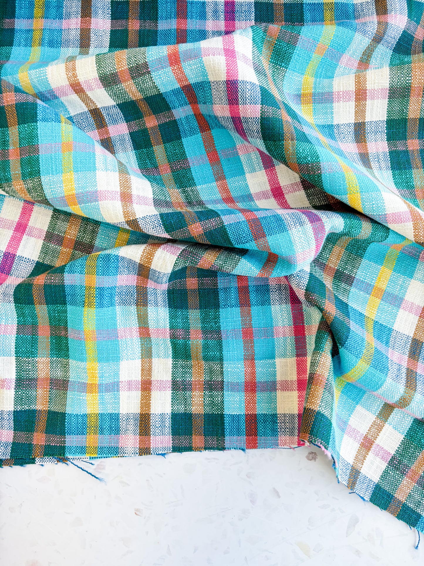 Ruby Star Society Warp & Weft Mystic Fable - Juliet Plaid in Jade
