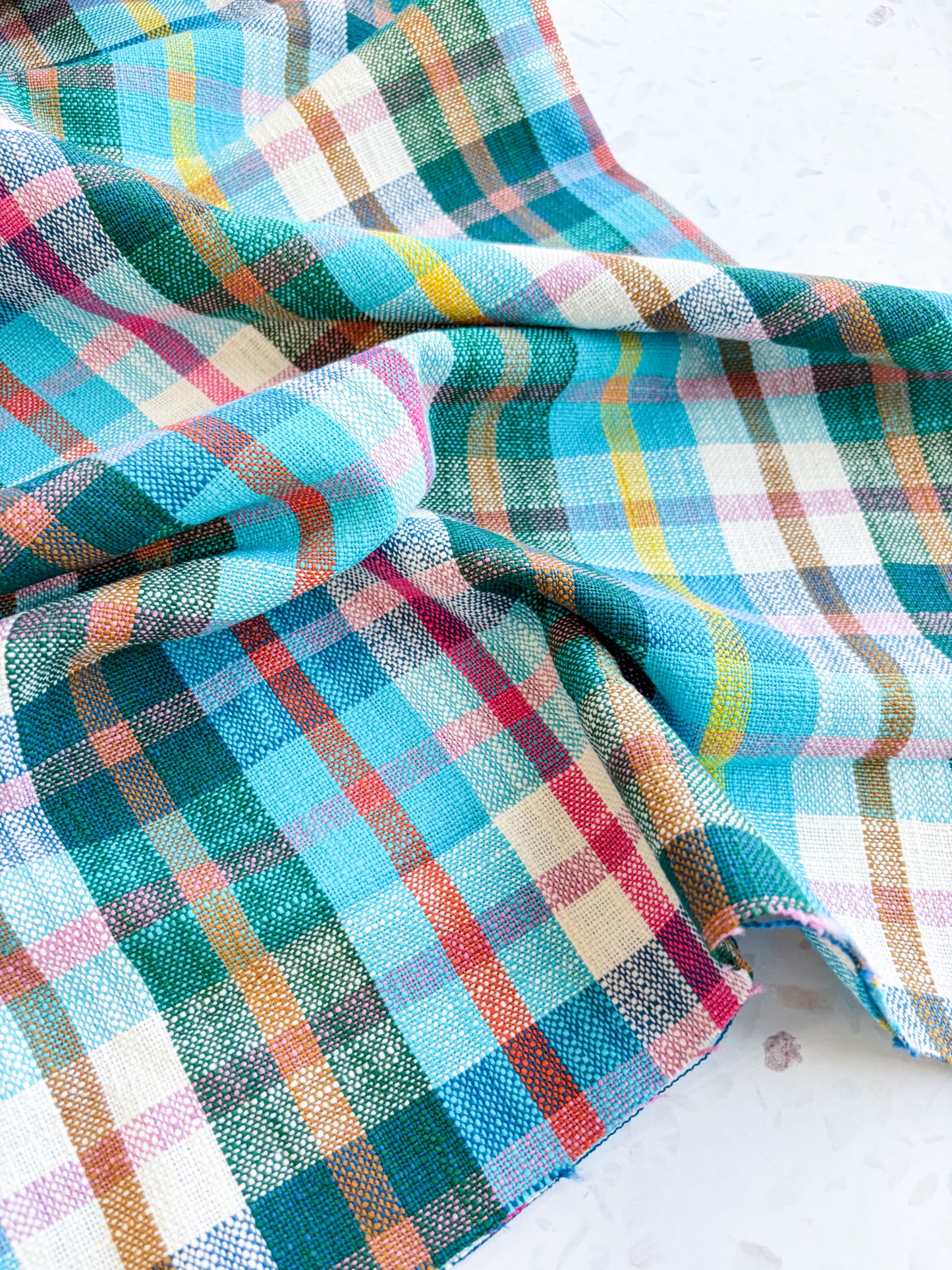Ruby Star Society Warp & Weft Mystic Fable - Juliet Plaid in Jade