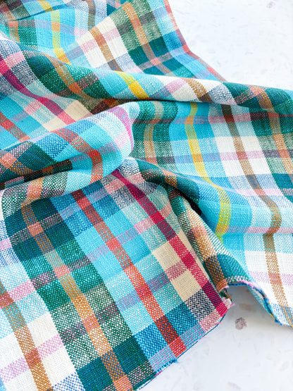 Ruby Star Society Warp & Weft Mystic Fable - Juliet Plaid in Jade