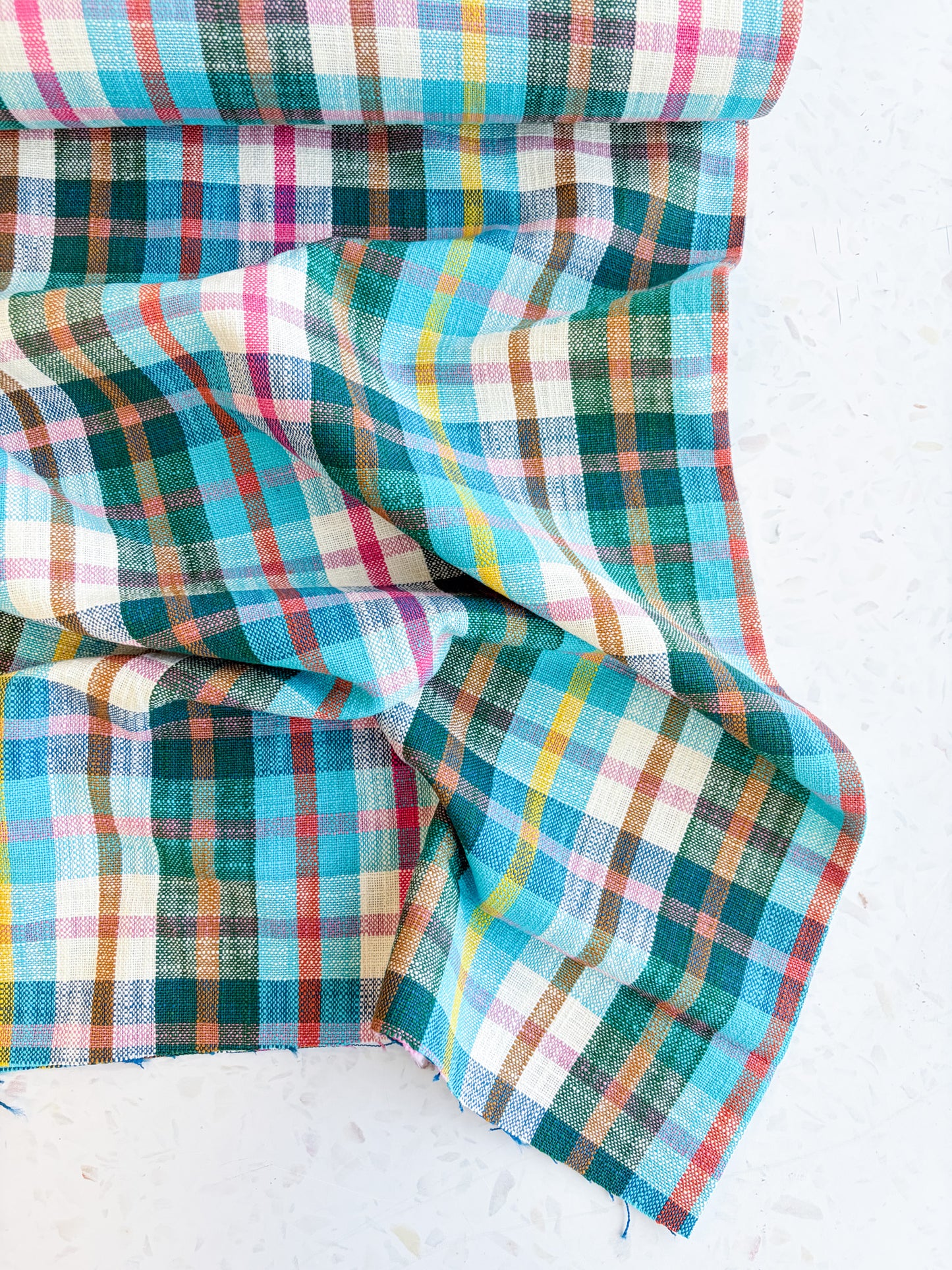 Ruby Star Society Warp & Weft Mystic Fable - Juliet Plaid in Jade