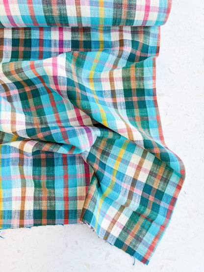 Ruby Star Society Warp & Weft Mystic Fable - Juliet Plaid in Jade