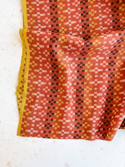 Ruby Star Society Mystic Fable Warp Weft - Flowers in Terracot