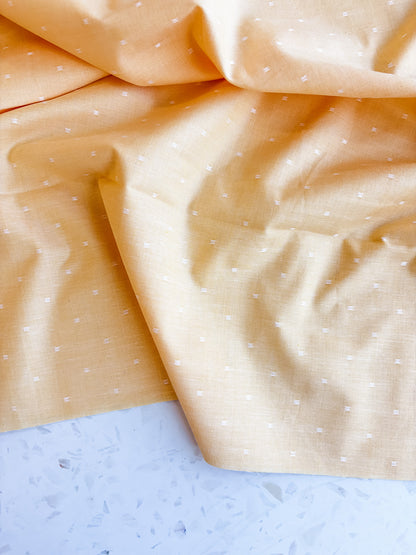 2-yd Remnant: Summer Solstice Lightweight Cotton in Lemonade Chambray (Copy)
