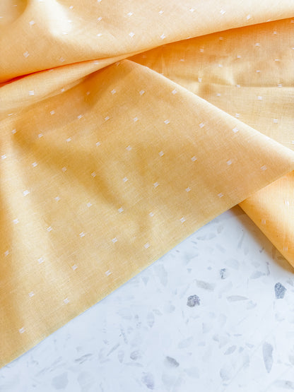 2-yd Remnant: Summer Solstice Lightweight Cotton in Lemonade Chambray (Copy)