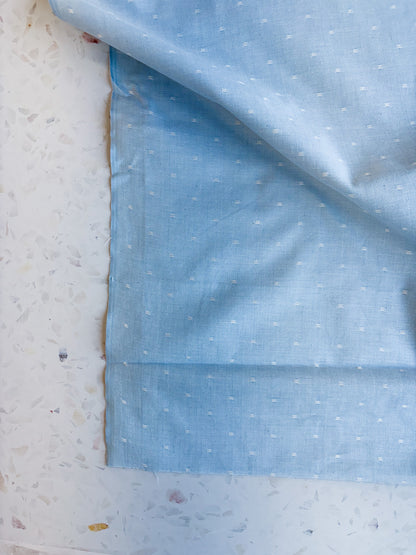 Summer Solstice Lightweight Cotton in Sky Blue Chambray