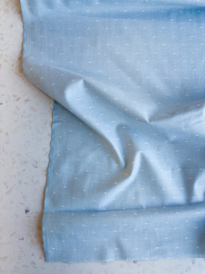 Summer Solstice Lightweight Cotton in Sky Blue Chambray