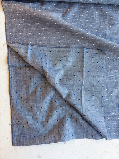 Summer Solstice Lightweight Cotton in Indigo Chambray
