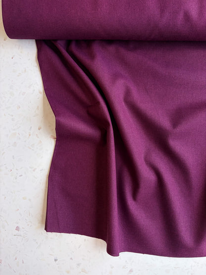 Birchwood Cotton/Linen Blend in Plum